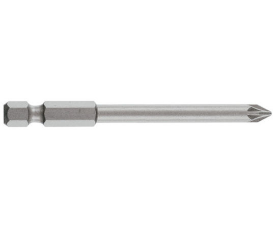 Bit Torsion 1/4'' Din Iso 1173 Shape E 6.3 Pozidriv Pz 2 Profile L 90