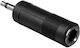 Powertech Konverter 3.5mm männlich zu 6.3mm weiblich 5Stück CAB-J023