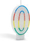 Cake Candle "number 0" Model