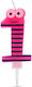 Number 1 Shaped Birthday Candle