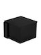 Kleine Wolke Cotton Holder made of Resin Black