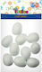 The Littlies Egg Crafting from Styrofoam White 1pcs