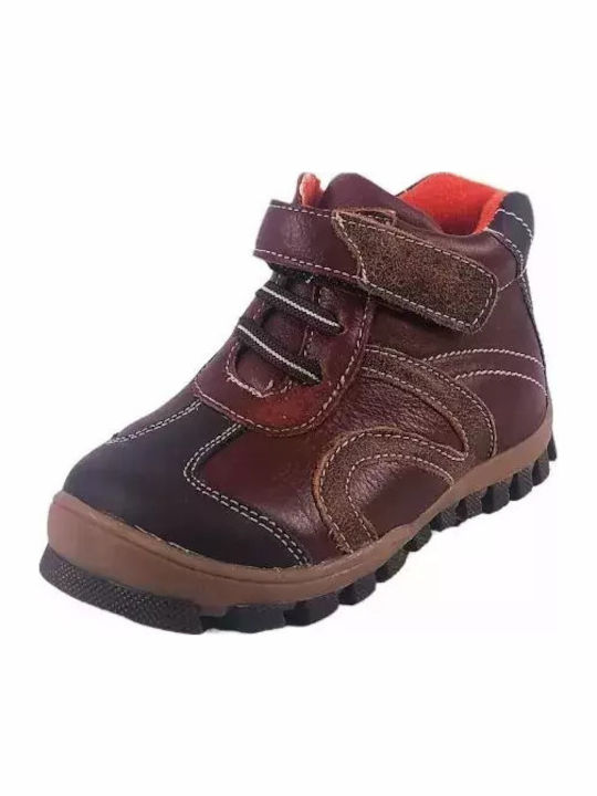 Chippo Lederne Kinderstiefel Braun