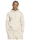 Trefoil Essentials Φούτερ με Κουκούλα Wonder White