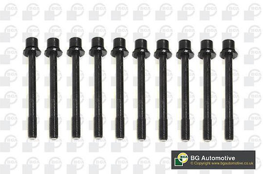 Σετ Βιδες Κυλινδροκεφαλης 10pcs Hyundai Atos Mx 98-08 Getz Tb 02-05 I10 Pa 07-13/kia Picanto Sa 04-11 Bk2702 Bk2702-10166