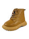 Kinderstiefel mit Reißverschluss Braun