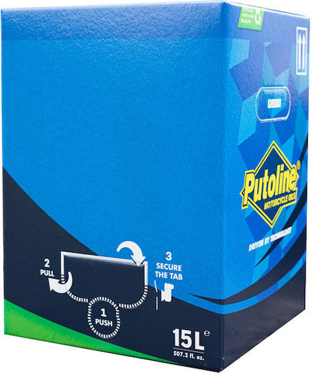 Putoline 20W-50 Λάδι Μοτοσυκλέτας για Τετράχρονους Κινητήρες 15lt