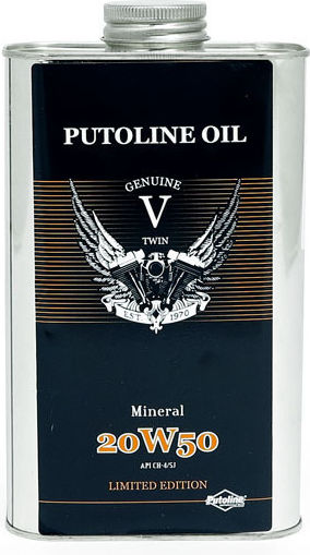 Putoline Motorcycle Oil for Four-Stroke Engines 20W-50 1lt