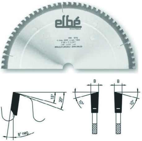 Cms Disc De Tăiere Circular Cu Vârf Alternativ Unghi Negativ De Așchiere 216x2.8x30 Z24