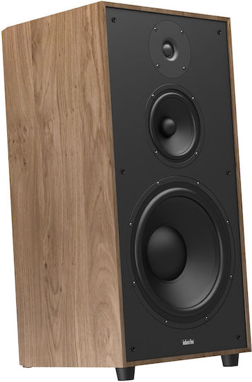 Indiana Line Utah 5 Paar Hi-Fi Lautsprecher Boden Walnut