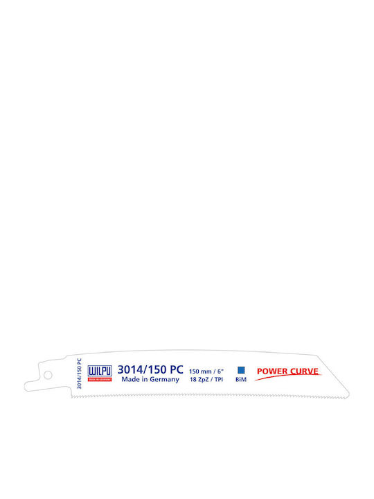 3014/150 Bucăți Lamă Bi-metal Fierăstrău Pendular Metal 5 Bucăți Mărime 150 X 19 X 0.9 Mm