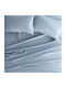My Home Luxury Sheet Super-Double with Elastic 160x200+30cm. Blue