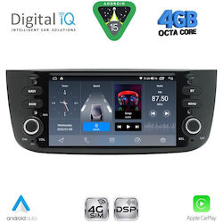 Digital IQ Автомобилна Аудио Система За Fiat Grande Punto 2007-2017 С Bluetooth USB И GPS