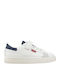 Bryson Παιδικά Sneakers με Σκρατς Λευκά