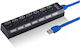 Treqa Hub 7 Θυρών USB 3.0 με σύνδεση USB-A