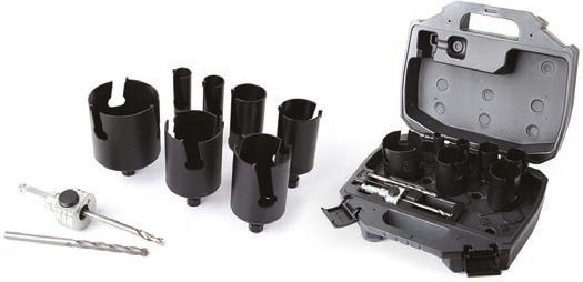 3000e Installer Core Drill Set 19-25-32-38-44-57-68 Mm