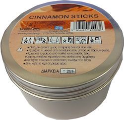 Erycandles Ароматна Свещ Cinnamon Sticks Метален Кутия 8х5 Сребърен