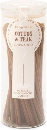 Paddywax Haze Incense Ароматни Пръчки 100 Бройки Памучен Тик