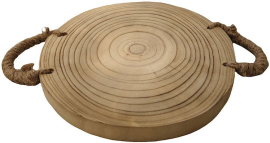 InTheBox Wooden Round Decorative Tray Kengo 31x31x3cm 4pcs