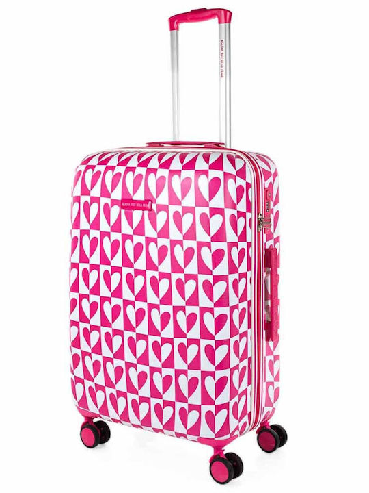 Agatha Ruiz De La Prada Mittlerer Kinder Hart Rosa Koffer