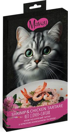 Cat Treat Mavsy Creamy Superfood Shrimp Chicken 5 X 15gr