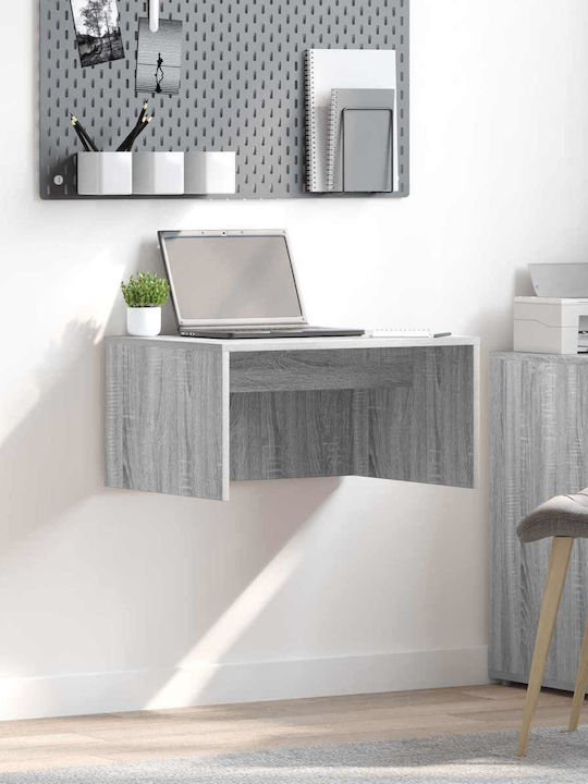 Desk Wooden Gray Sonoma 60x45x30cm