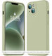 Back Cover Silicon Verde (Honor X5C Plus)
