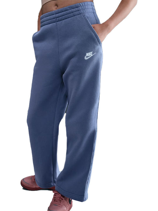 Nike Παιδικό Παντελόνι Φόρμας Μωβ Sportswear Club