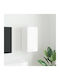 Wall Living Room Cabinet made of Particle Board Bright White 30x31x60cm
