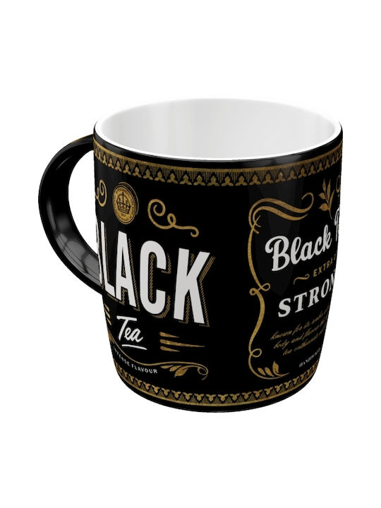 Nostalgic Art Keramiktasse Schwarz 330ml
