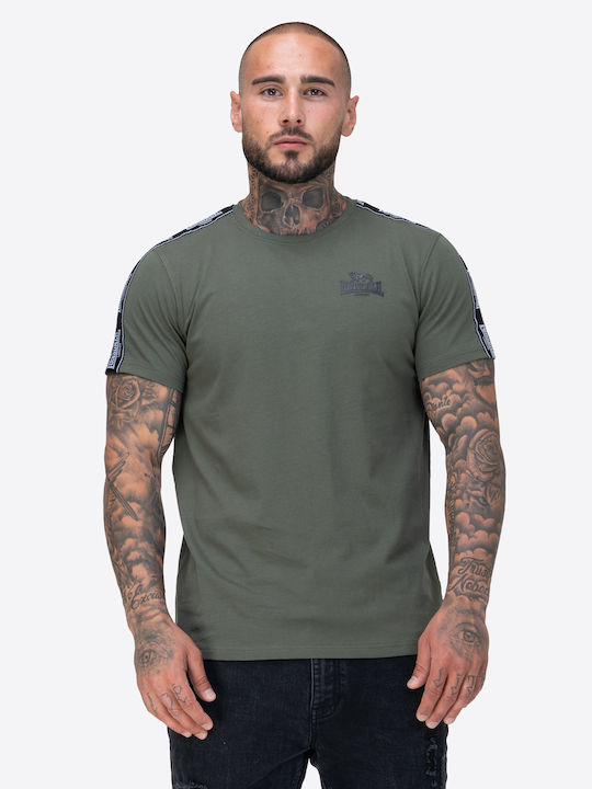 Lonsdale Brindister T-shirt Olive, Black, White