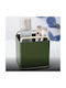 Melina's Collection Caseta Uz General cu capac Sticlă Verde 11x11cm