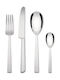Alessi Cutlery Set Stainless Steel Silver 24 Pieces