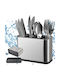 Verk Group Dish Drainer from Stainless Steel in Silver Color