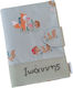 Personalized Child Health Book Cover Forest Animals
