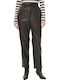 Women's Fabric Trousers Black