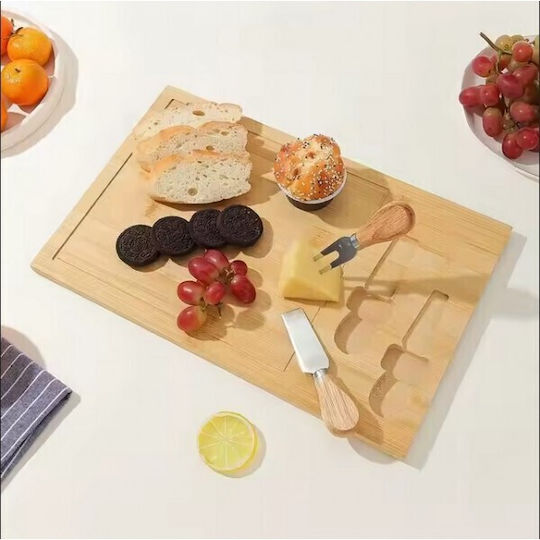 Melina's Collection Bamboo Δίσκος Σερβιρίσματος