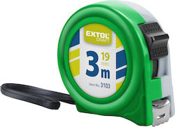 Ausziehbares Maßband Extol Craft 3103 3m