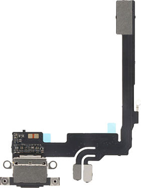 Handy Ersatzkabel Ladebuchse Apple iPhone 16 Pro Schwarz Titanium