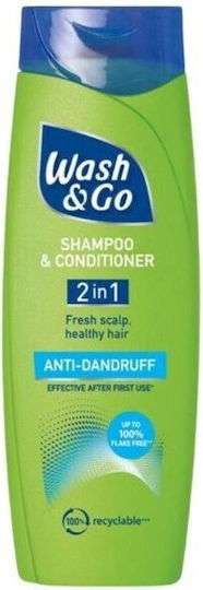 Wash & Go Σαμπουάν κατά της Πιτυρίδας 200ml