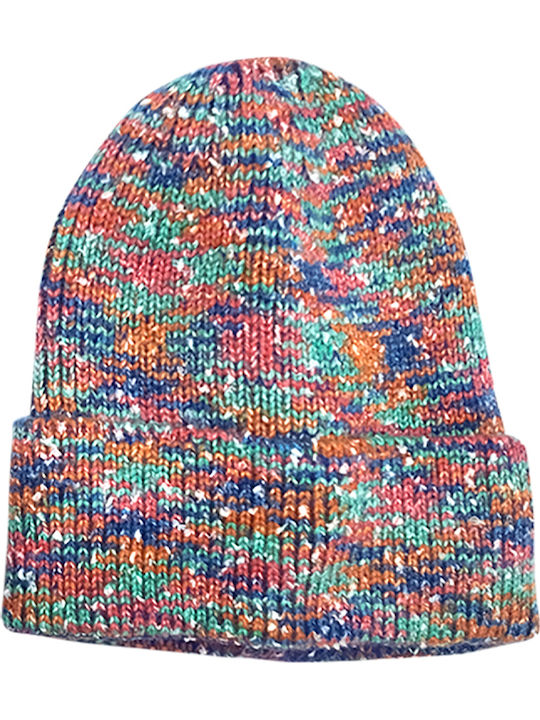 Beanie Γυναικείος Σκούφος Πλεκτός σε Τιρκουάζ χρώμα