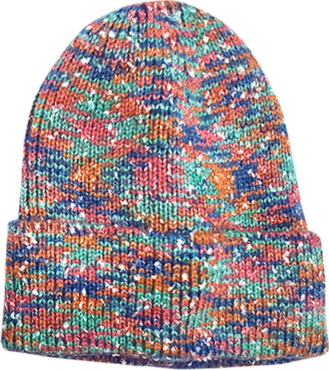 Beanie Γυναικείος Σκούφος Πλεκτός σε Τιρκουάζ χρώμα