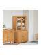 Dulap De Depozitare Pentru Birou Din Lemn Maro 80x50x160cm