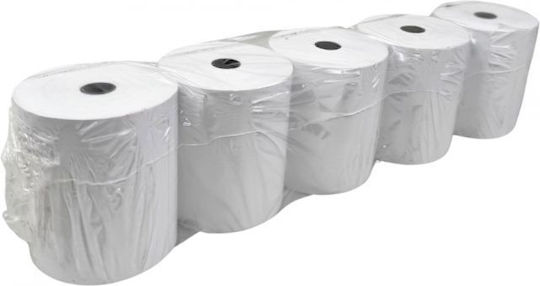 Next Termică Bandă de hârtie Registru de casă L80xΔ80mm 48gr/m² 5buc