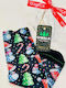 Walk Bamboo Weihnachtssocken Navy 1Pack