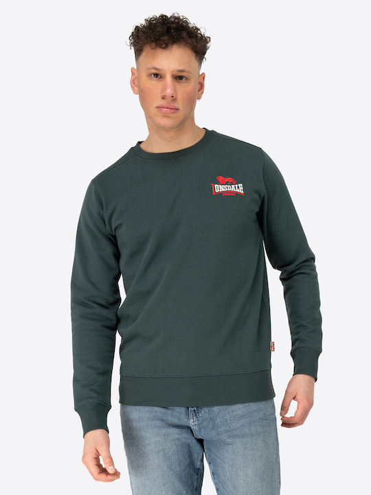 Lonsdale Lympstone Sweatshirt Bottle Green, Red...