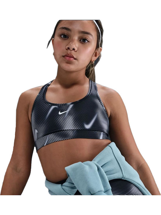 Nike Pro Swoosh Kids' Bralette Dri-Fit Black