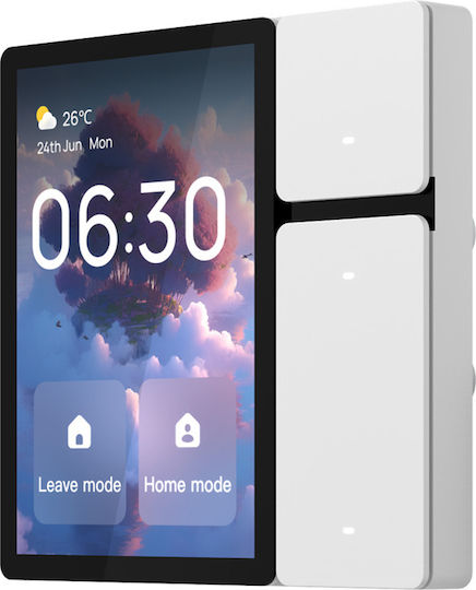 Avatto Wall Switch Motion Sensor Wi-Fi Lighting with Frame Gray