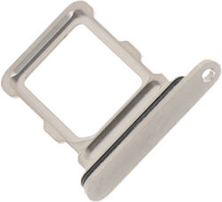 Υποδοχή Κάρτας Sim Sim Tray Iphone 16 Pro 16 Pro Max Natural Titanium Υποδοχή Κάρτας Sim Sim Tray Iphone 16 Pro 16 Pro Max Natural Titanium
