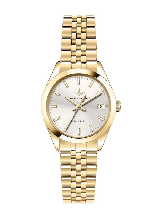 Lucien Rochat Women's Watch with Gold Metal Bracelet